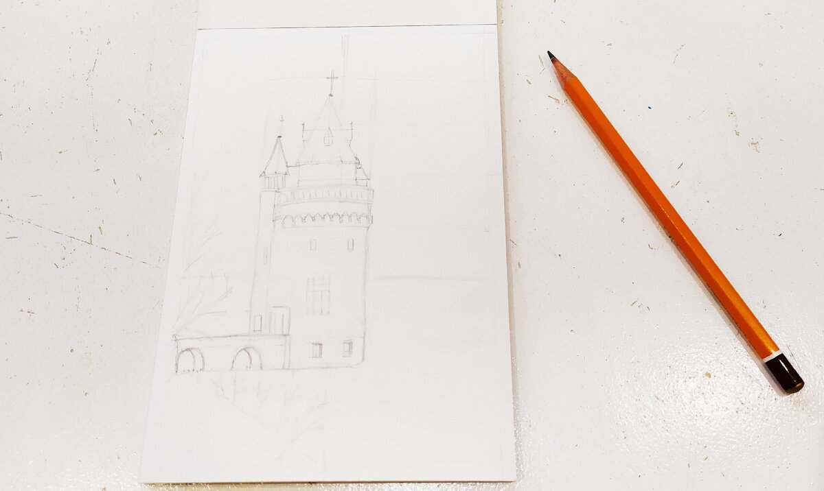 Карандашный набросок