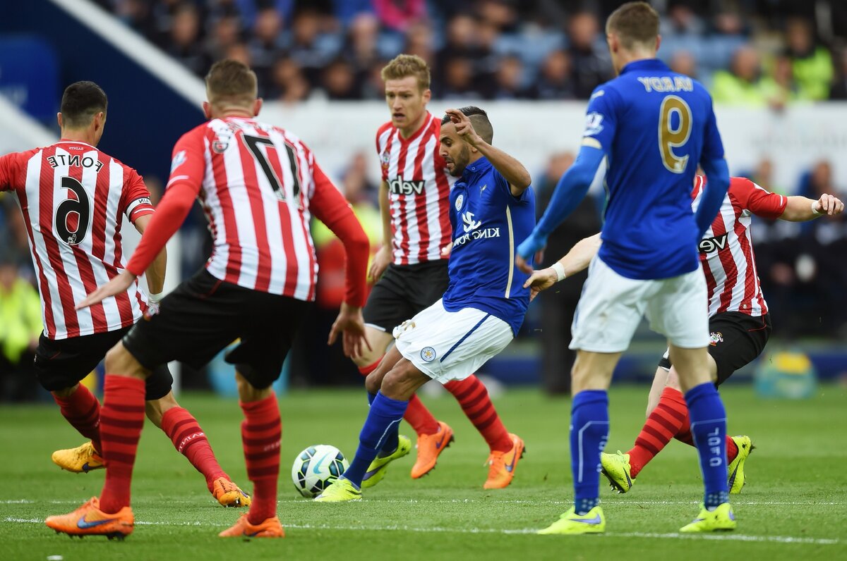 Саутгемптон  0–9 Лестер. Чемпионат Англии