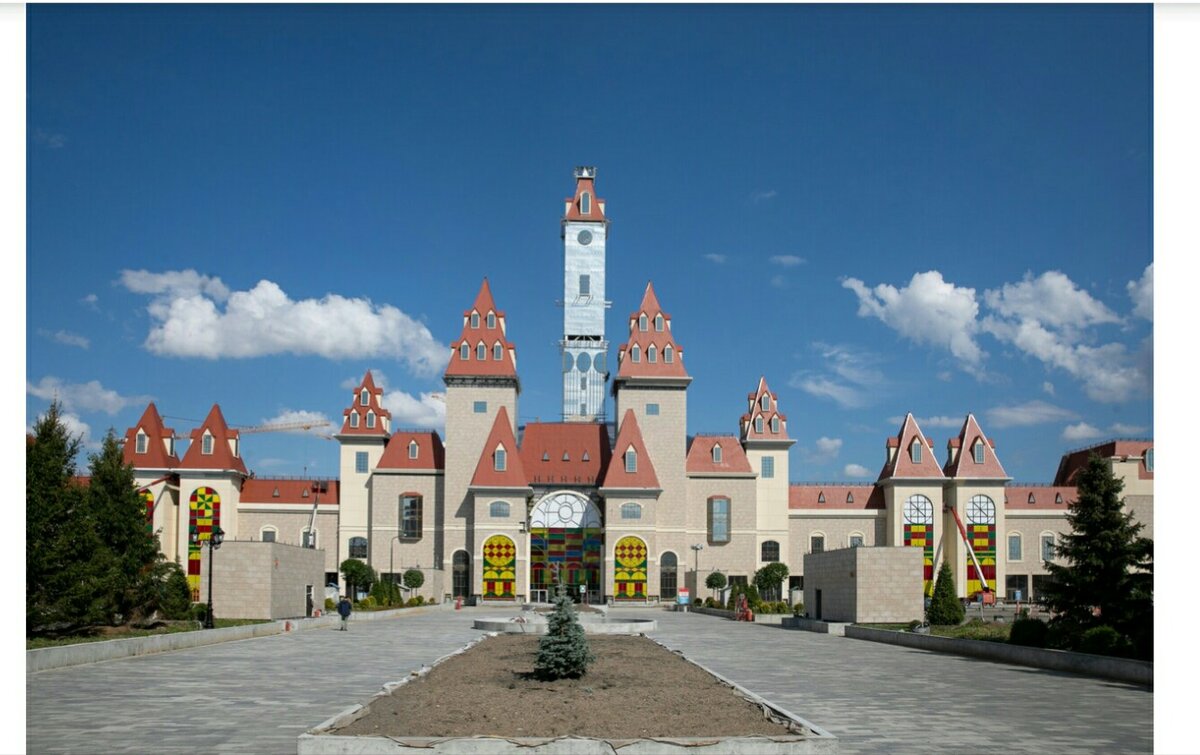 Остров мечты . Картинка из интернета . Визуализация парка.