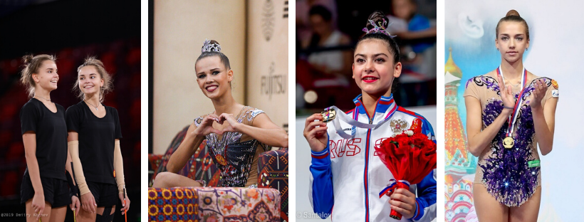 Арина и Дина Аверин, Екатерина Селезнева, Лала Крамаренко, Карина Кузнецова, фото из открытого доступа