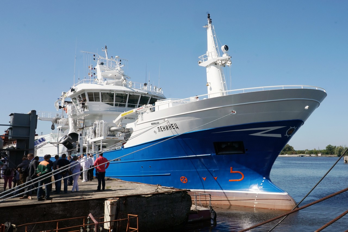 Головной траулер проекта SK-3101R