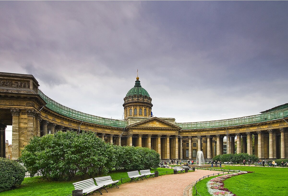 Как выглядит казанский собор в санкт петербурге фото