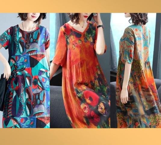 Платья бохо для лета