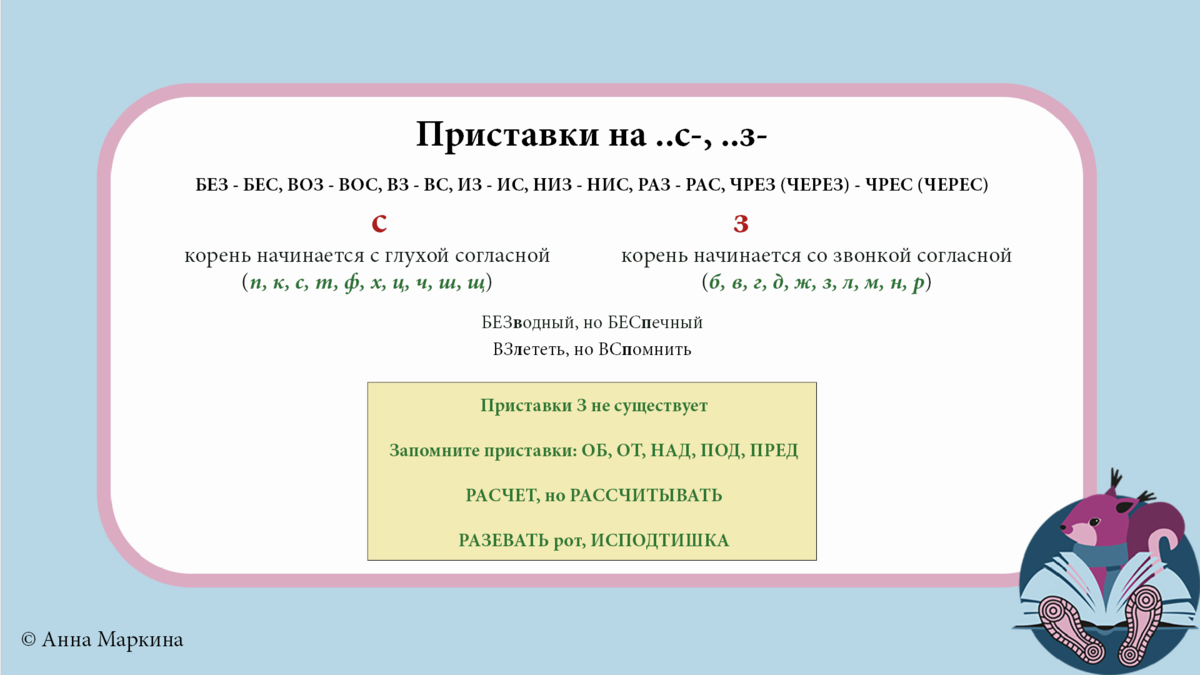 10 задание в ЕГЭ по русскому языку проверяет знания о правописании приставок.-2