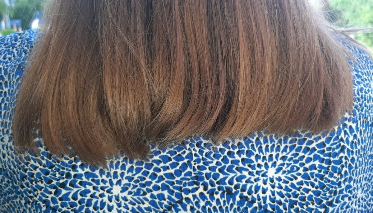 Полгода не была в салоне, а кончики здоровые