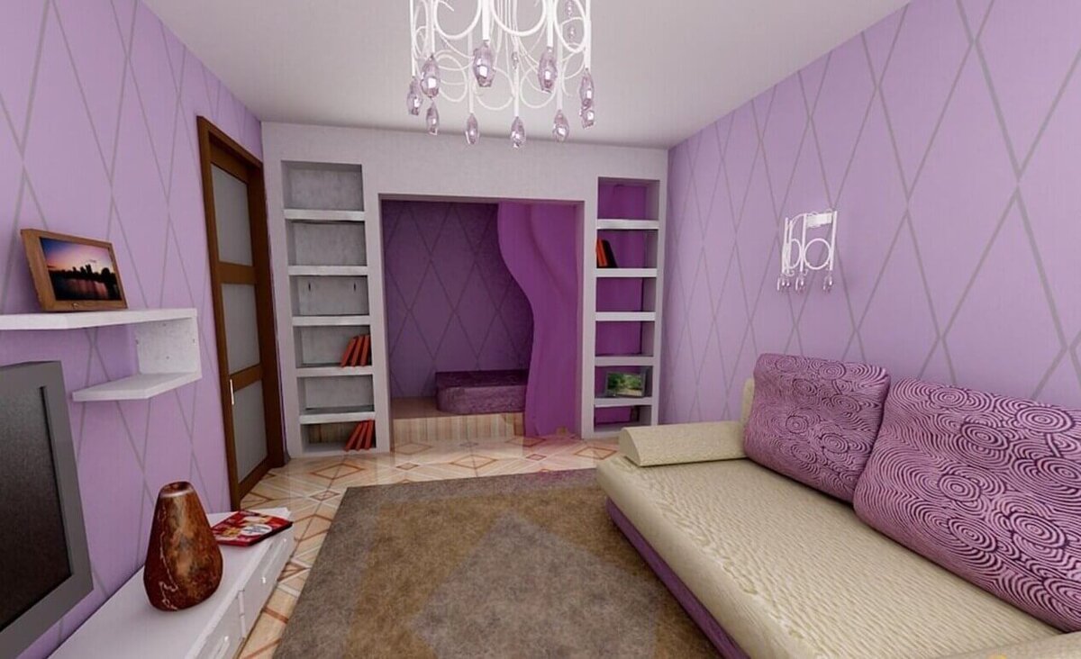 Не перегружайте интерьер комнаты