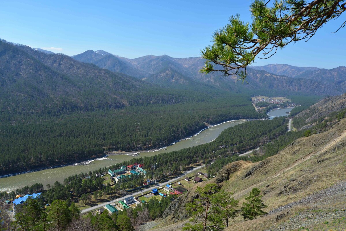 Село Узнезя Чемальский район Алтай