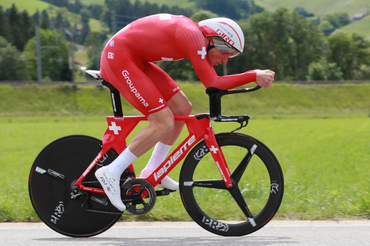 CYCLISME — TOUR DE SUISSE — 2019 15 June 2019 83rd Tour de Suisse Stage 01 : Langnau im Emmental — Langnau im Emmental ITT KUNG Stefan (SUI) Groupama — FDJ Photo : STIEHL / SUNADA