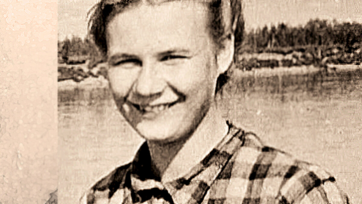 Перевал Дятлова. Участница похода Люда Дубинина.