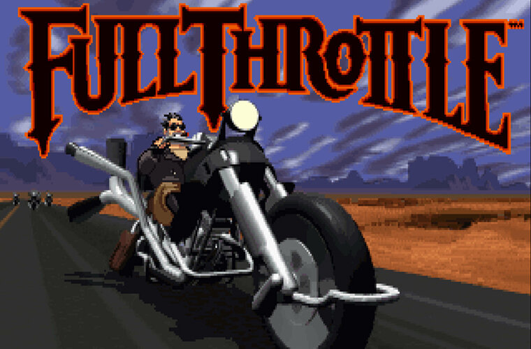 Заставка игры для PC Full Throttle (1995)