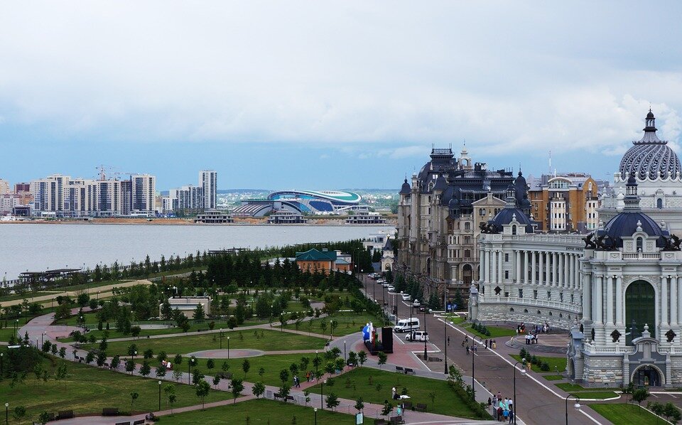 Вид на город, Казань