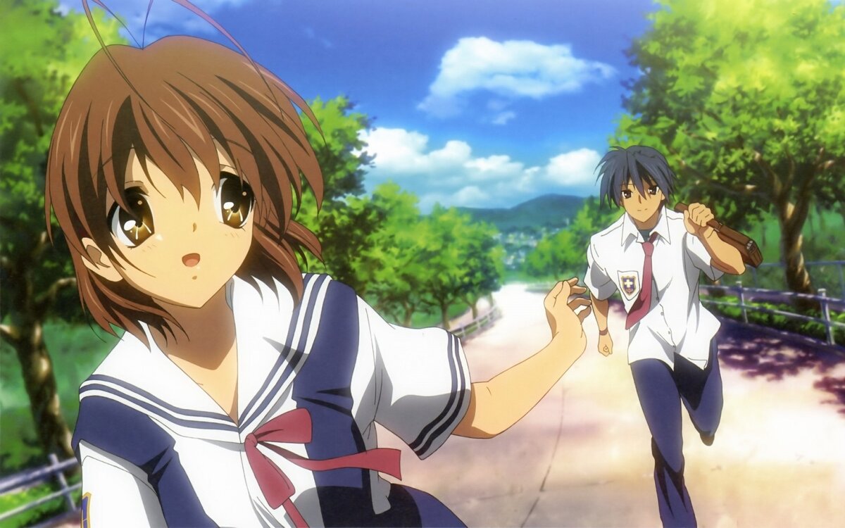 Арт на «Кланнад»