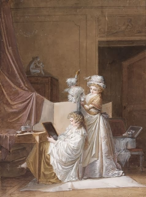 "Куафюра", Батист Малле, 1780-е. (с)