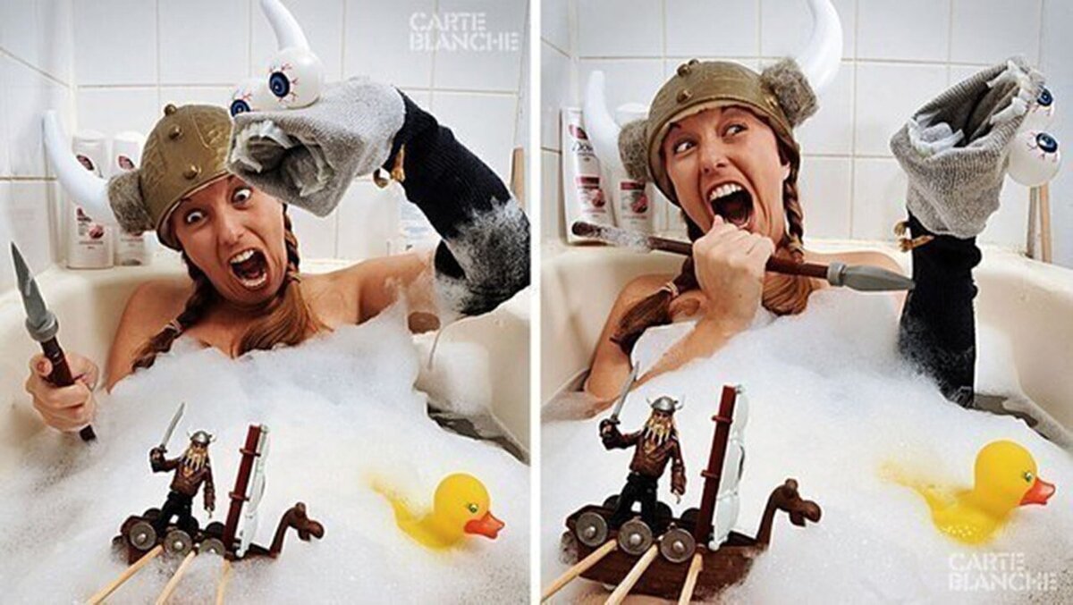 Когда твоя девушка викинг.