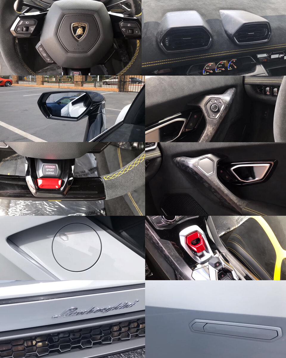 Шестиугольники Lamborghini Huracan