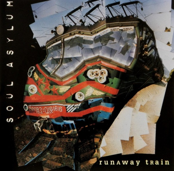 Обложка сингла "Runaway Train" американской альтернативной рок-группы Soul Asylum