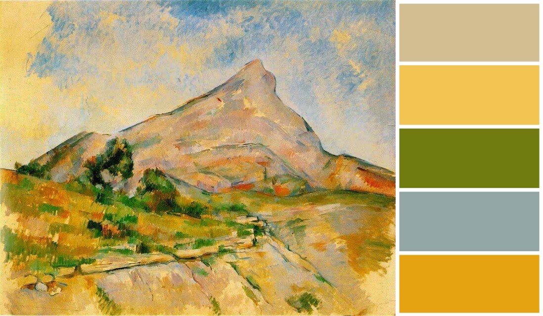 Поль Сезанн “ГОРА СЕНТ-ВИКТУАР 1897- 1898 гг.”