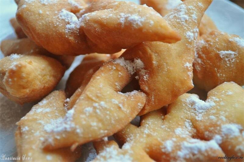 Орешки выпечка хворост