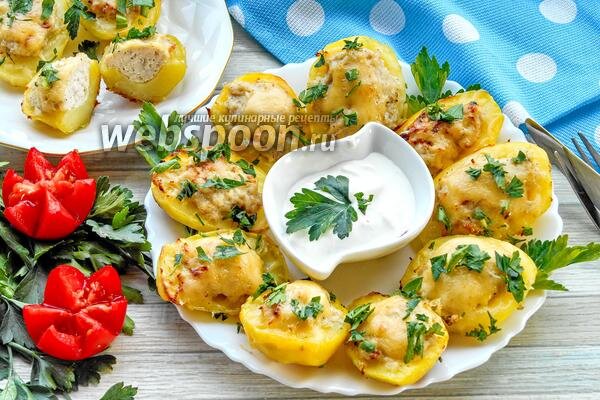 Фаршированный картофель