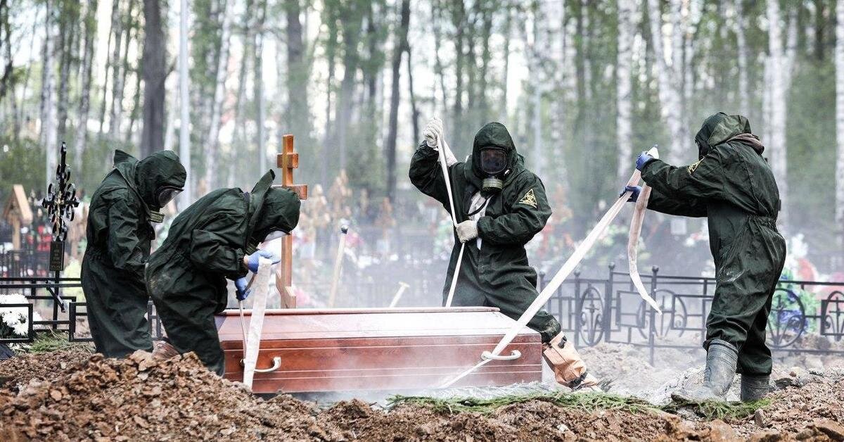 Похороны при коронавирусе. Go64.ru