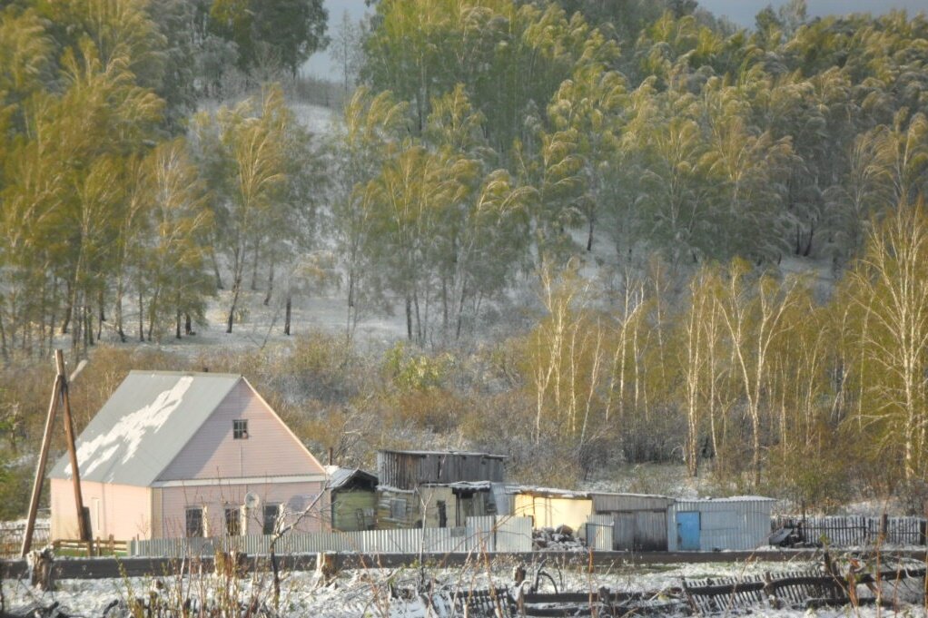 Типичный дом современной деревни.