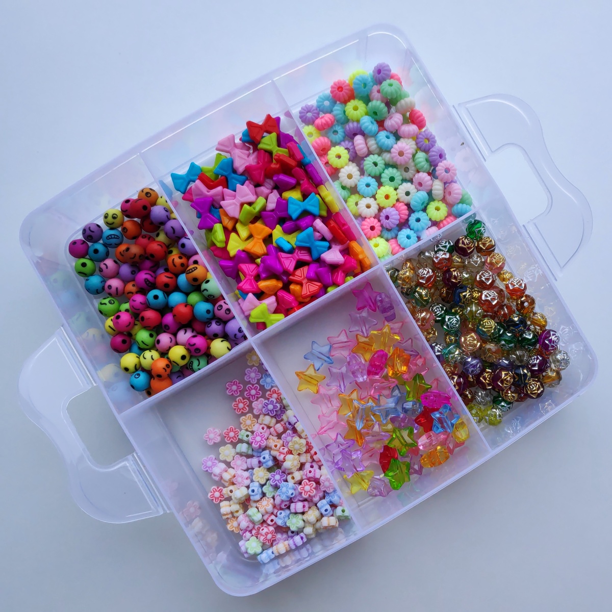 В этих "ячейках" поселились бусинки-малышки