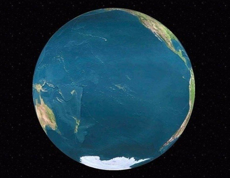 Тихий океан очень огромный. Он покрывает 30% поверхности нашей планеты.