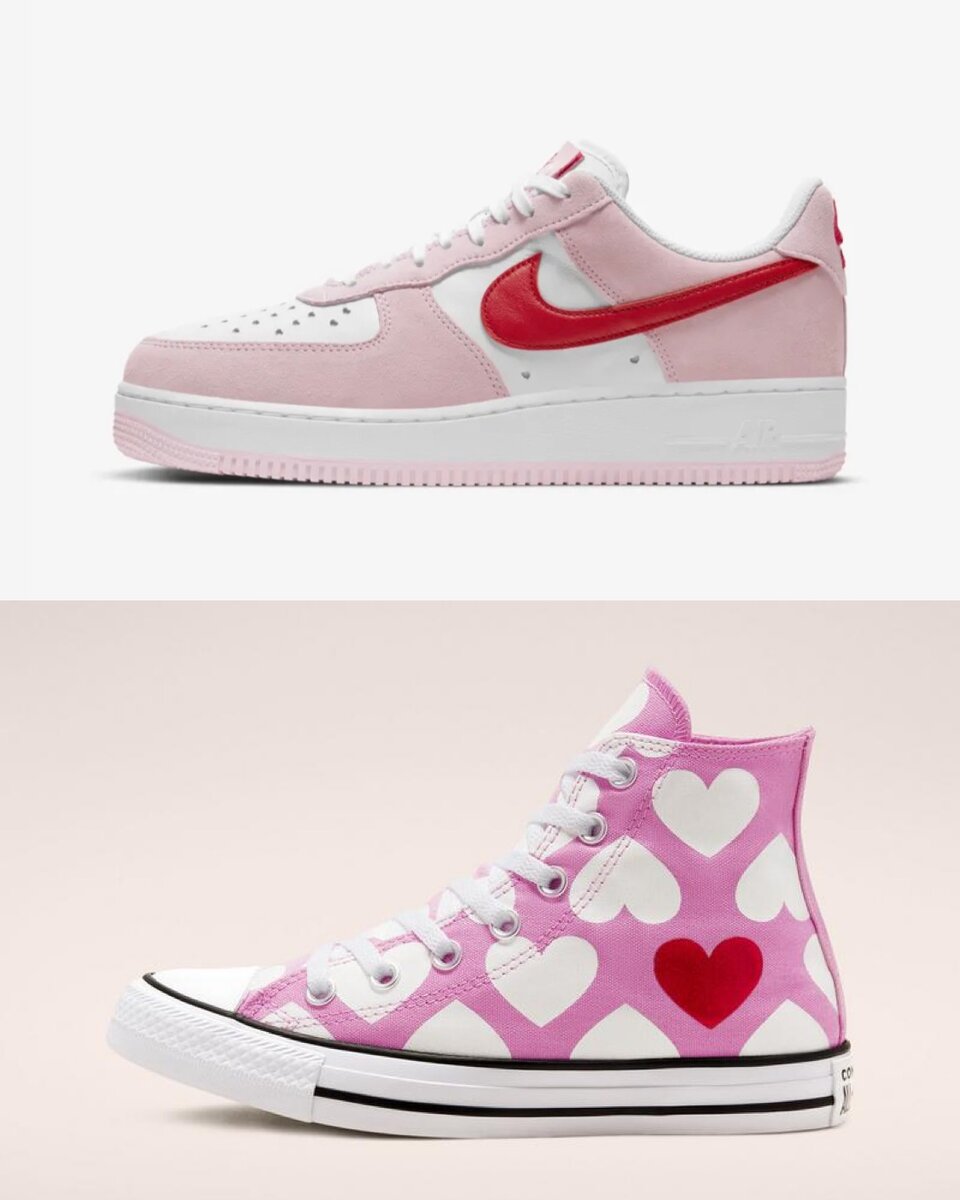 Мои фавориты - «Converse» и «Nike». Источник: Converse, Nike. 