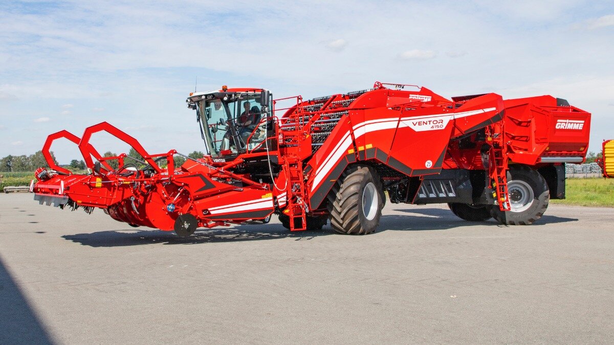 Фото: ©GRIMME Grimme модернизировал картофелеуборочный комбайн VENTOR 4150