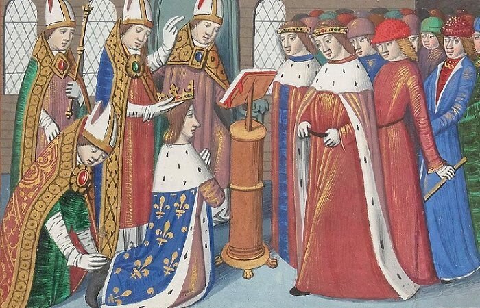 Коронация монарха (Картинка в свободном доступе)