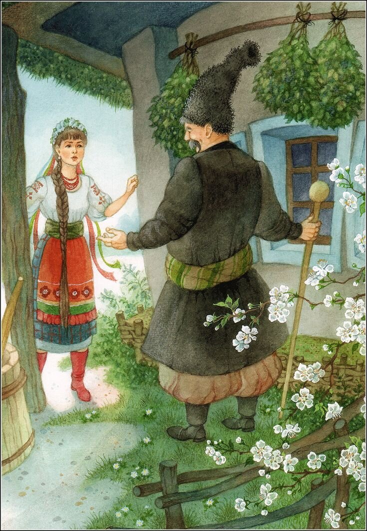                                                       Иллюстрация к произведению Гоголя