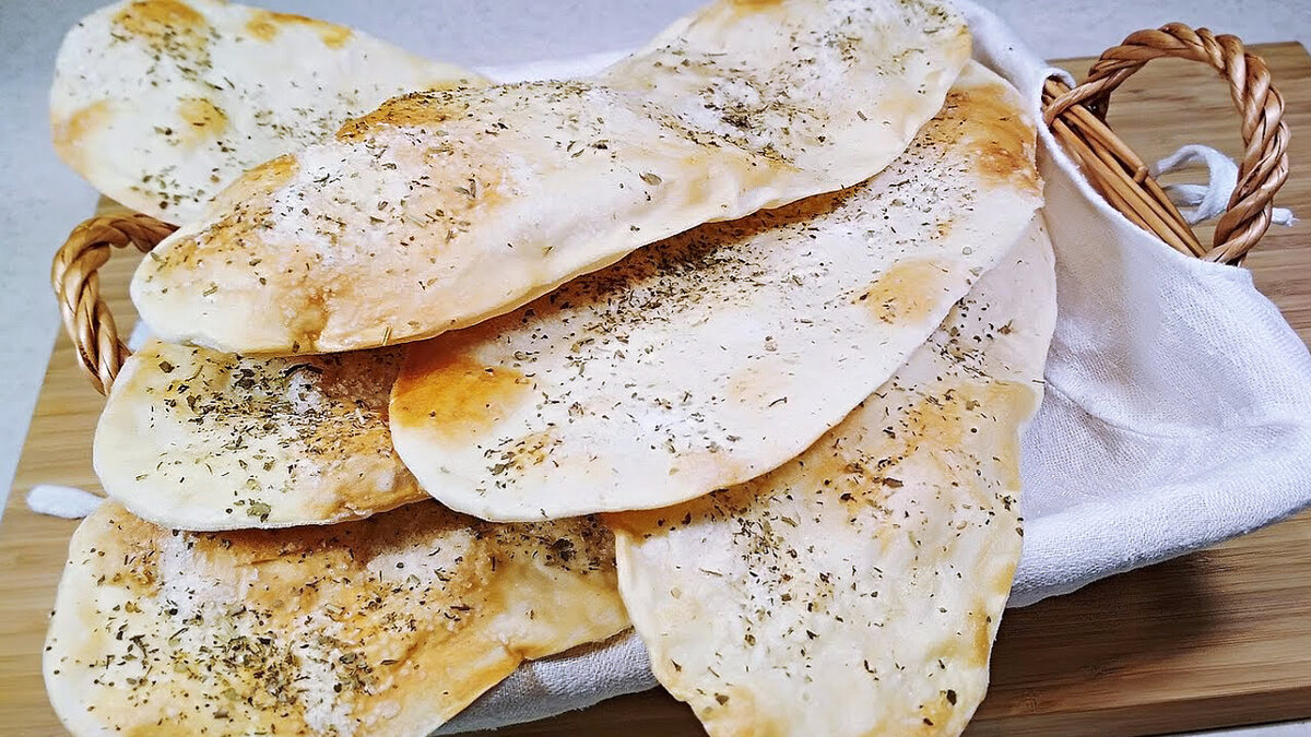 Лаваш на дрожжах