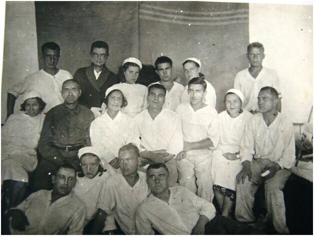 В госпитале 