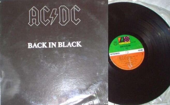 AC/DC "Back in Black", 1980 г. Филиппинский выпуск альбома