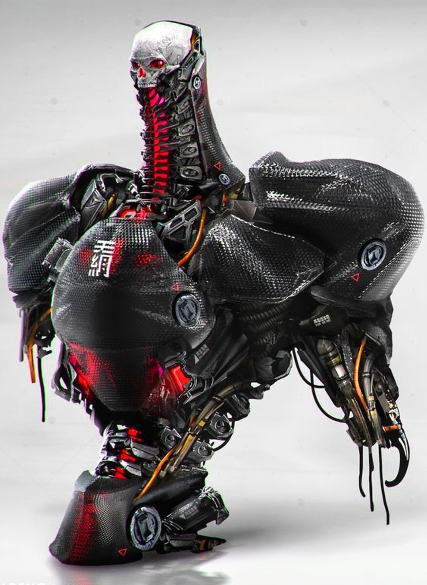 Макет гуманоидно-подобного робота. 