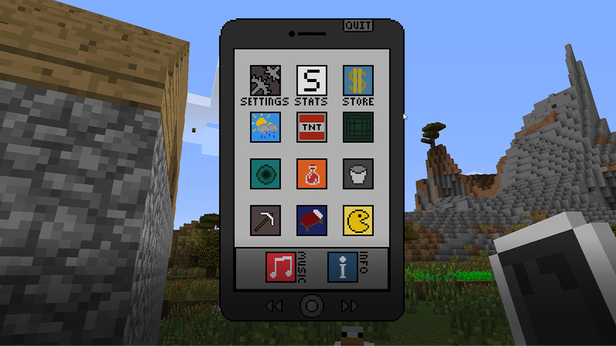 Мод на iPad Майнкрафт