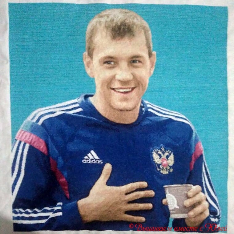 Готовая вышивка