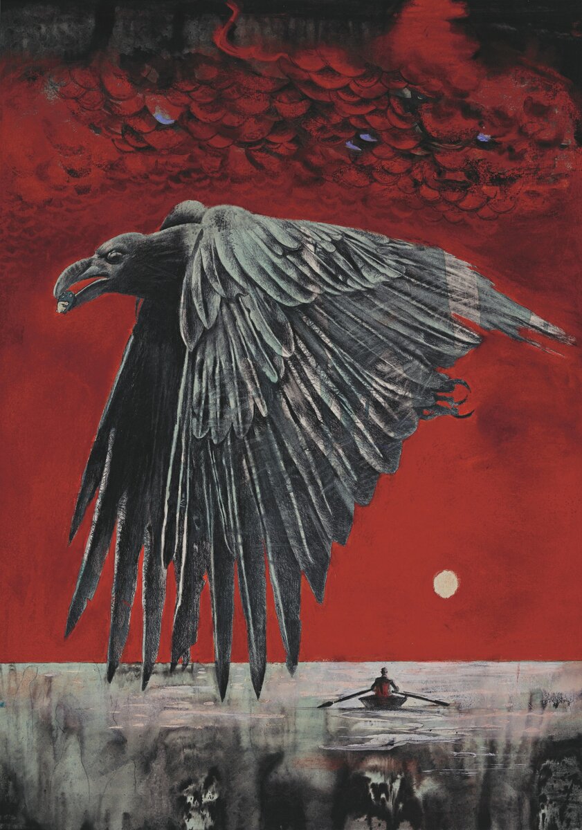 Иллюстрация Анны Зайцевой к новому изданию романа "Зулейха открывает глаза"