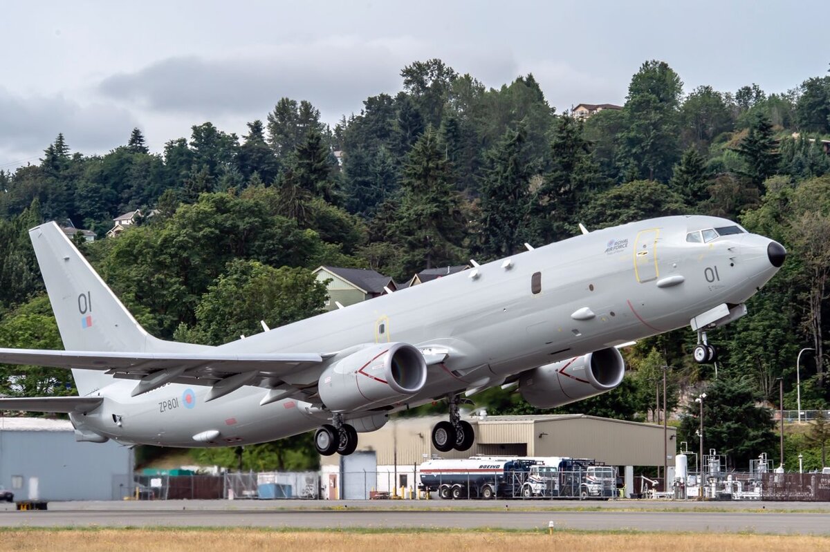 Boeing p 8a poseidon фото