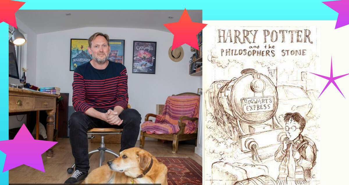 автор облодки ( первый набросок он выложил сегодня) в своей мастерской