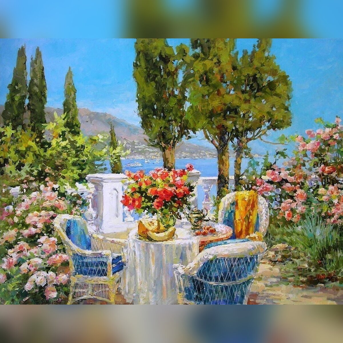 Автор картины- художник Наталья Зюзькова