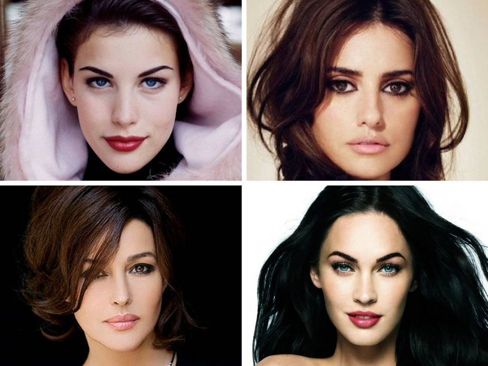 Селебрити Deep winter Deep winter, Color analysis, Beauty