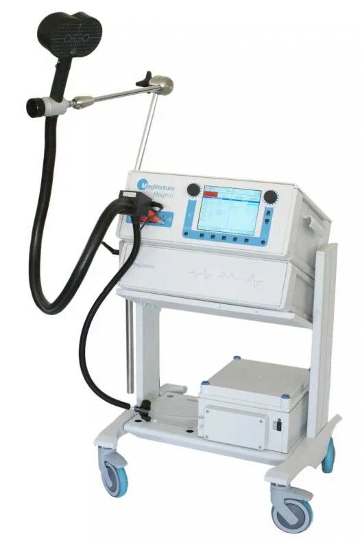 Прибор для проведения ТКМС в Клинике Мельниковой Е.А. - MAGPRO R30 (Датское производство).