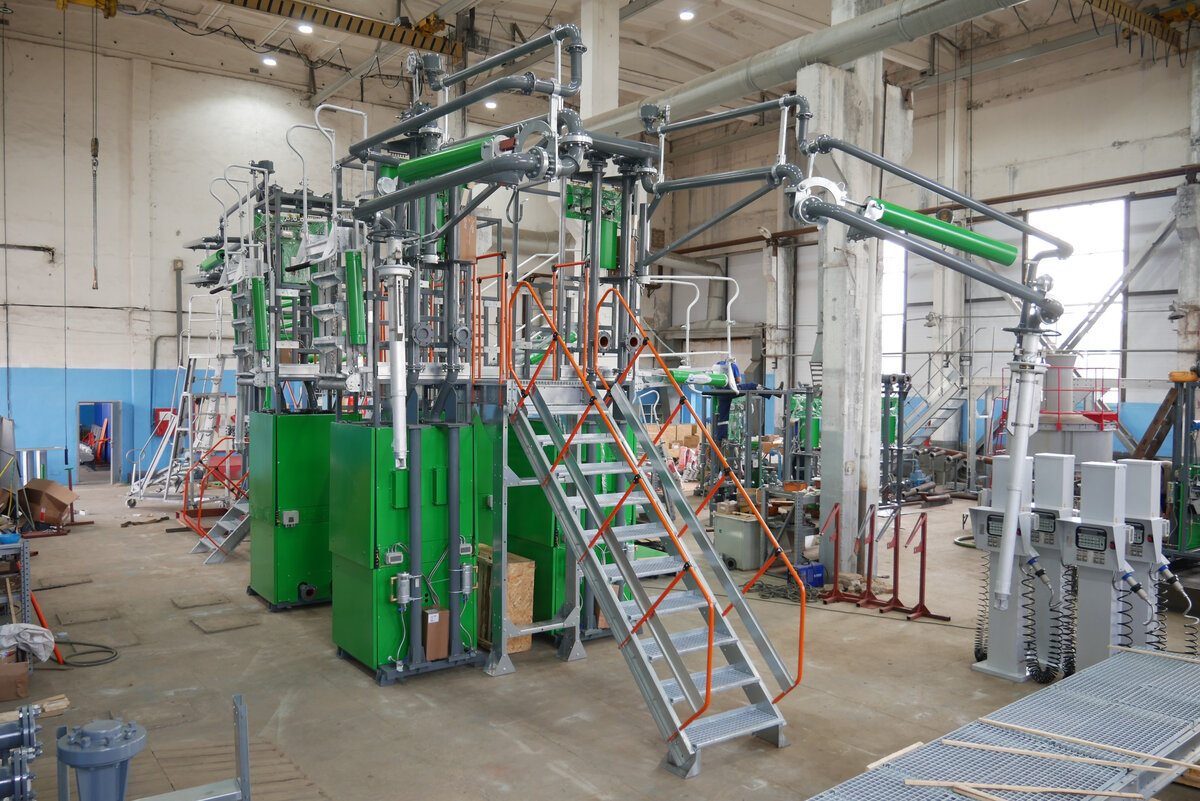 Автоматизированная система налива производства АО "Промприбор"