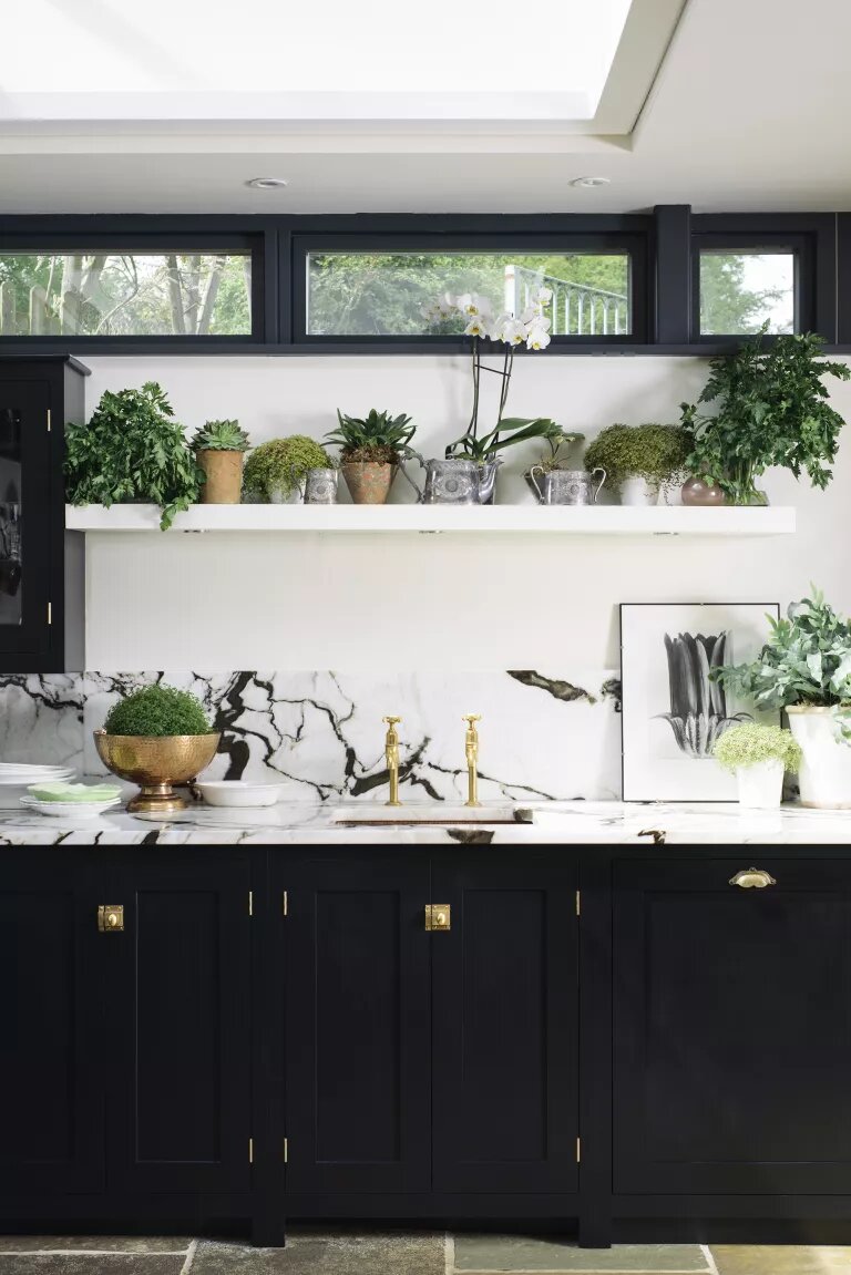 Real Shaker kitchen in Printer's Black by deVOL
