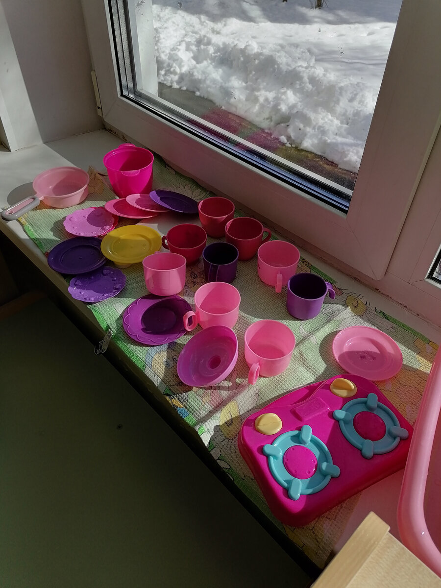 Ещё помывка игрушек