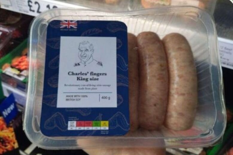    Сосиски под названием "Пальцы Чарльза" фото: соцсети