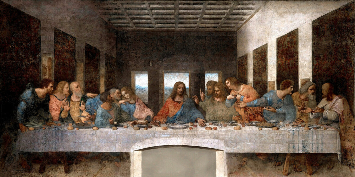 Картина леонардо да винчи the last supper