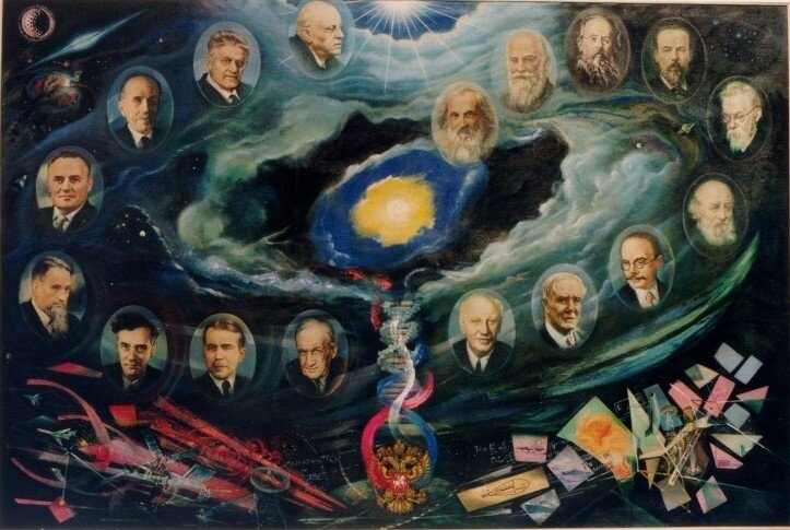 Великие русские ученые. Источник: https://clck.ru/32DxGD