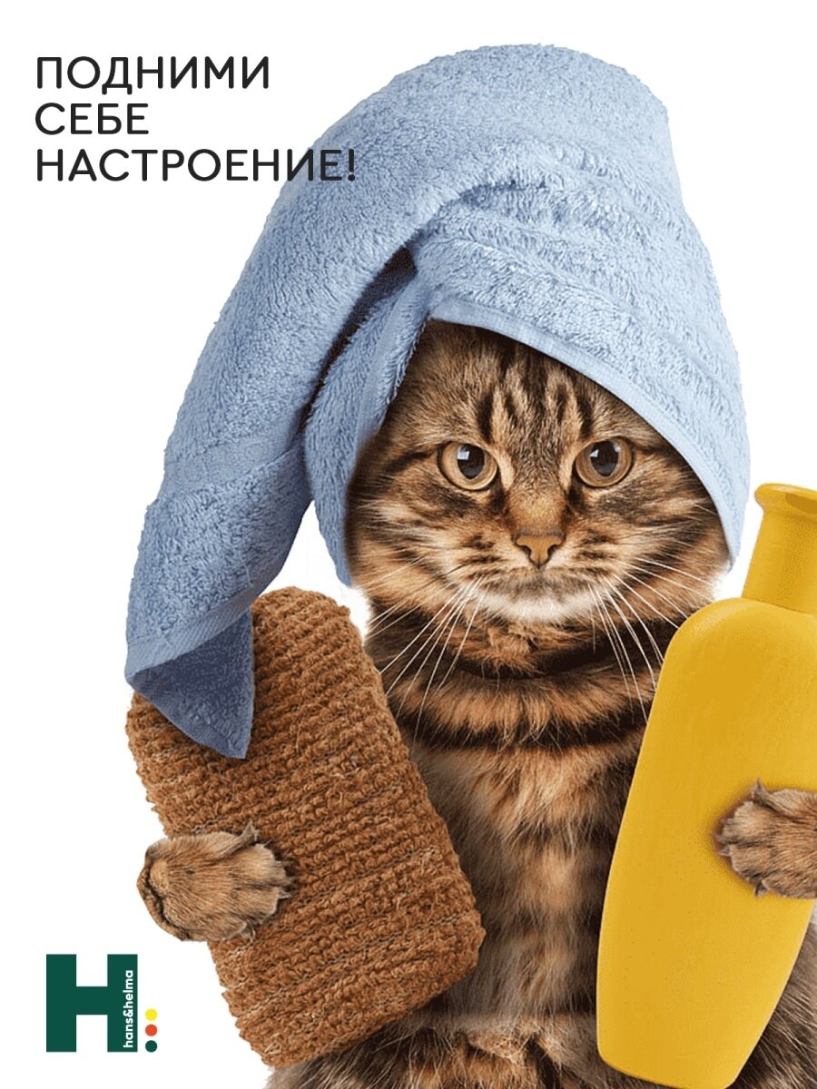 Шторка для ванной от бренда Hans&Helma - артикул на WB: 64903053